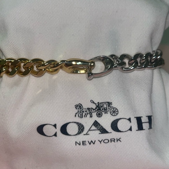 Coach two-tone bracelet - Picture 7 of 10